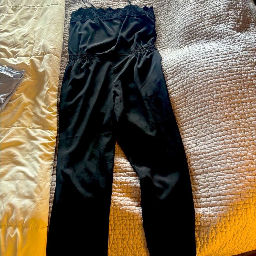 Ann Taylor size 6 black jumpsuit